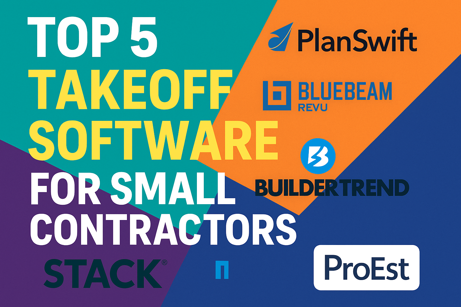 Top takeoff software for small contractors